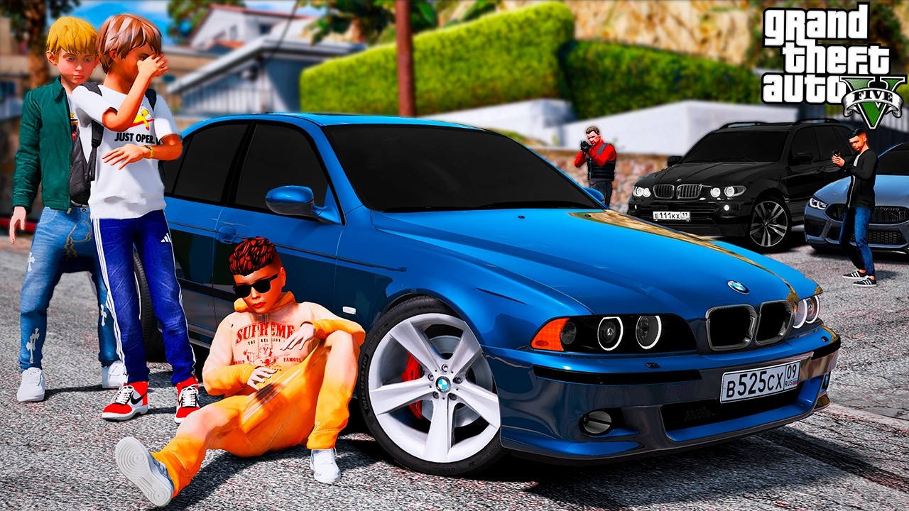 МОЙ БРАТ МЕНЯ ПРЕДАЛ! ЗА МНОЙ ГОНЯТСЯ БАНДИТЫ НА ЧЕРНЫХ BMW X5! ОН ВИНОВНИК! ШКОЛЬНЫЕ БУДНИ ГТА 5