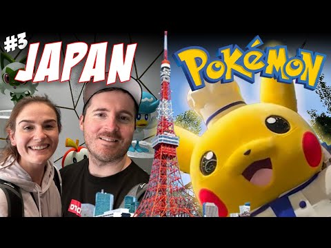 Exploring Pokemon Cafe &amp; Centre in Kyobashi &amp; visiting Tokyo Tower (Perfect Tokyo Day Trip)