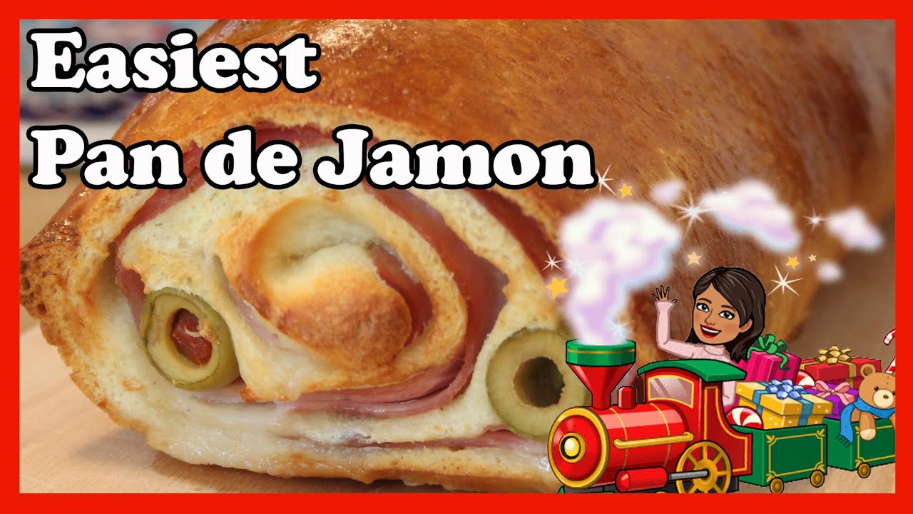 EASIEST VENEZUELAN PAN DE JAMON  || Ham bread perfect side dish