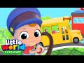 As Rodas do Ônibus do Joãozinho! 🚌 | O Mundo de Nina e Nico - Little World Português