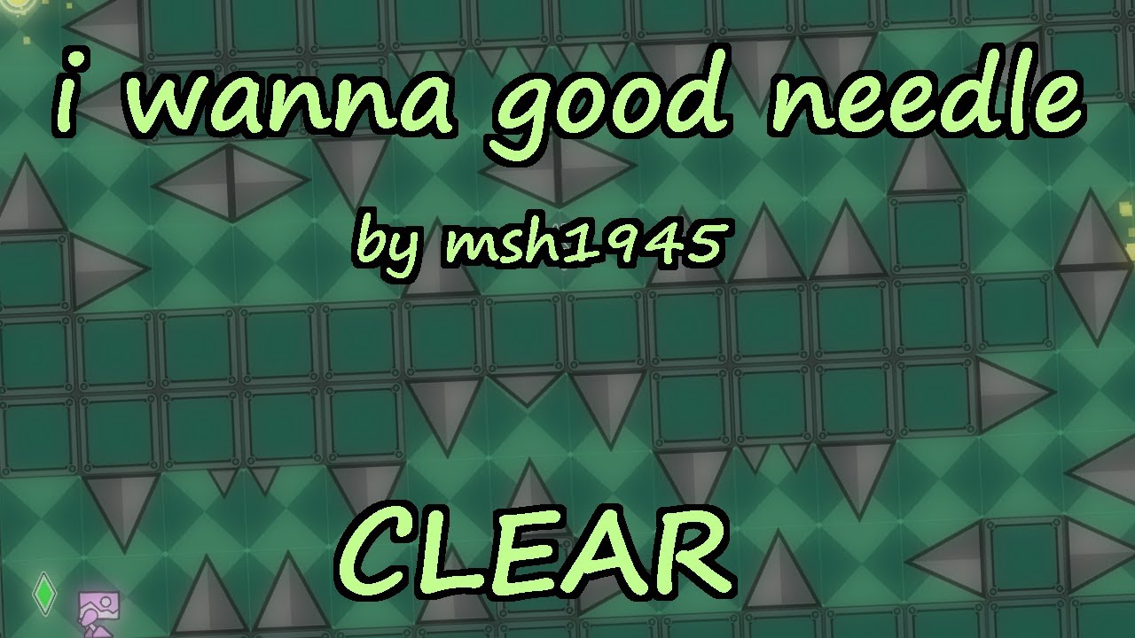 i wanna good needle by msh1945 | Clear (Top 90 Platformer)