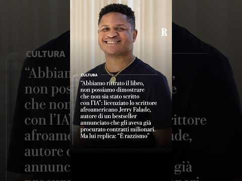 Video Licenziato lo scrittore Jerry Falade accusato di aver scritto un bestseller annunciato con l'IA