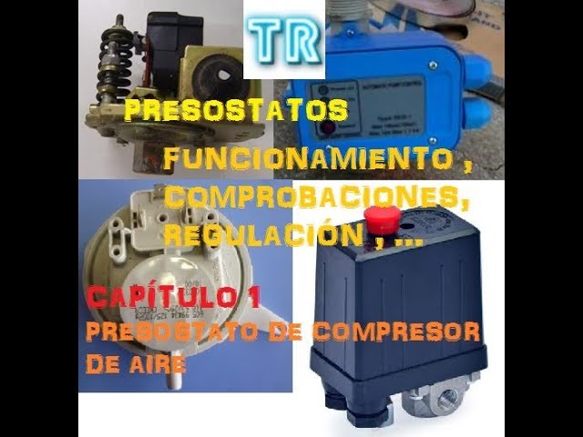 Presostato Para Compresor De 25 Litros Completo