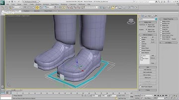 Rigging a Character in 3ds Max - Part 2 - Foot Hierarchical Links