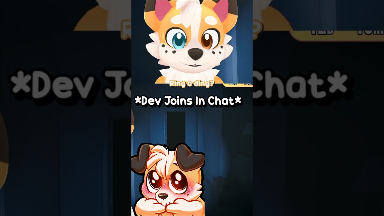 I EMBARRASSED MYSELF IN FRONT OF THE DEV! 😭 #shorts