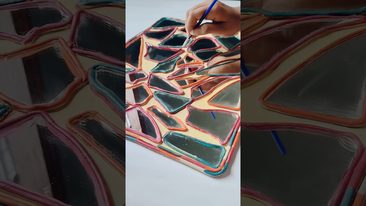 Broken Mirror Art and Craft |Sizzy 