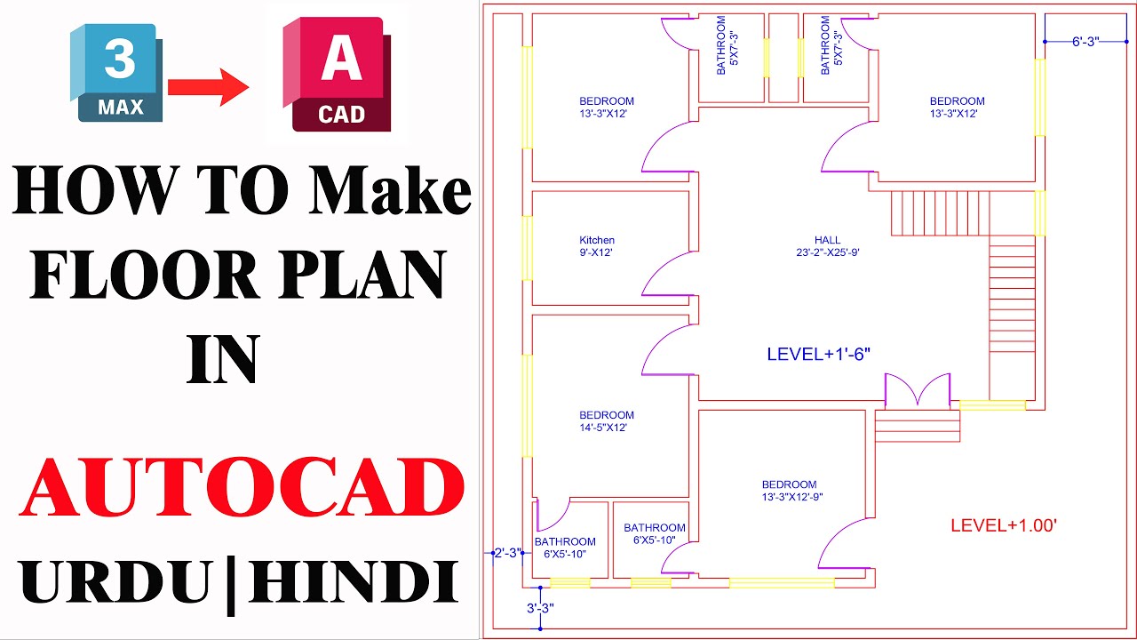 AutoCAD in 1 Hours | Complete AutoCAD (2D) in Hindi for Beginners - YouTube