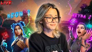 Valorant live with Ava (neon main? reyna main????)