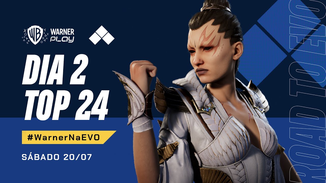 LIVE - EVO Mortal Kombat 1 - Dia 2 TOP 24