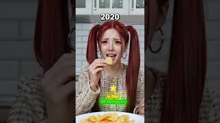Chips Evolution 2000 Vs 2020 Vs 2050  Mira Is Done kpopdemonhunters kpop funny short
