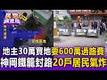 地主30萬買地狠抬價20倍要600萬過路費！台中神岡鐵籠封路20戶居民氣炸 工廠原料運不出月慘賠50萬【民怨調查局】