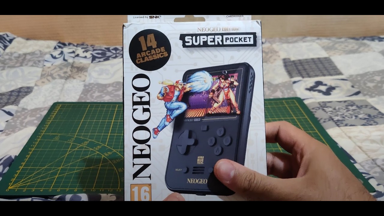 Super Pocket NeoGeo Edition –The ULTIMATE Mini Arcade ! Unboxing