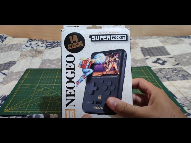 Super Pocket NeoGeo Edition –The ULTIMATE Mini Arcade ! Unboxing