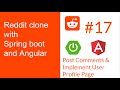 Full Stack Reddit Clone with Springboot & Angular : Part 17