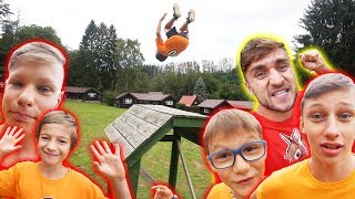 Dětská Backflip Challenge #1 | Tary Camp 2019