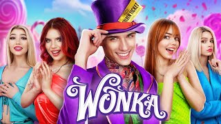 ¡Construí la Fábrica de Chocolate de Willy Wonka en la Escuela! Wonka en la Vida Real