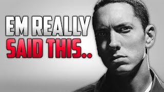 Eminem Roasts Machine Gun Kelly On Stage