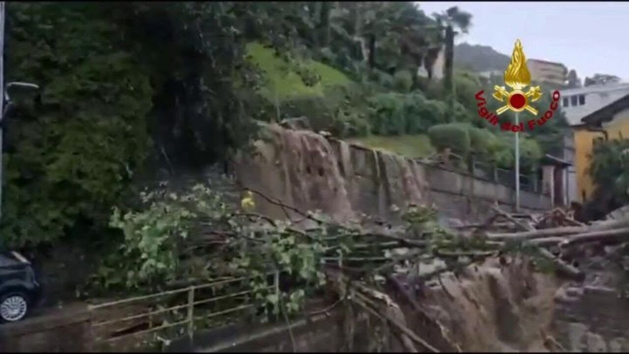 Intensa ondata di maltempo in Lombardia, allagamenti e smottamenti