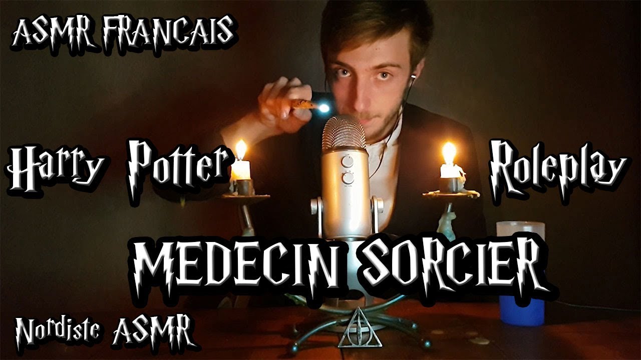 ASMR FRANCAIS - ROLEPLAY HARRY POTTER - MEDECIN SORCIER (Multidéclencheurs,Visuel,Triggers)