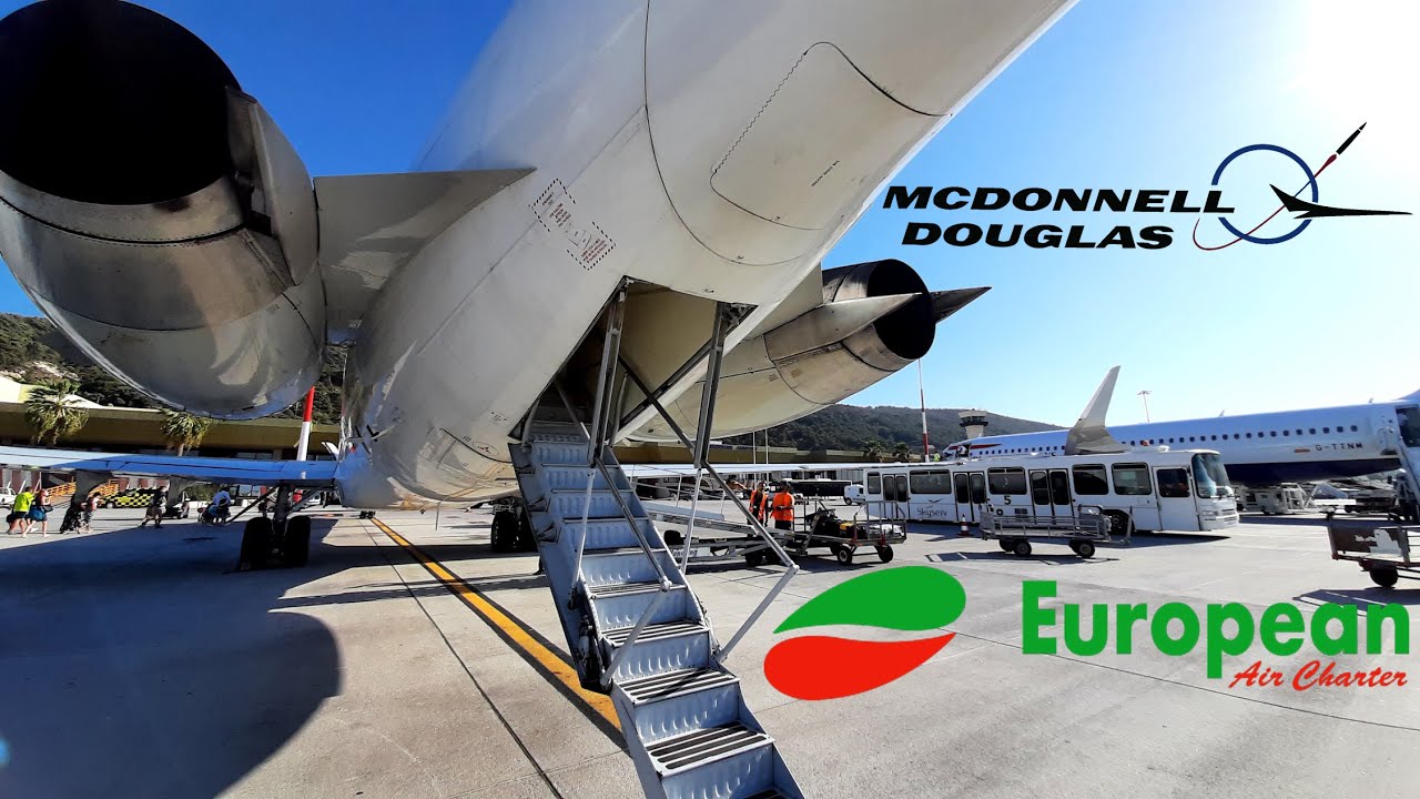 McDonnell Douglas MD-82 European Air Charter | Flight Rhodes to Linz | LZ-LDJ | BUC8639