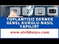 Toplantısız Genel Kurul Nasıl Yapılır?