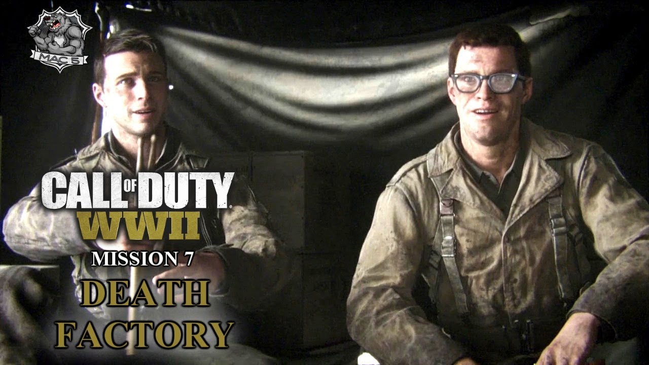 CALL OF DUTY WW2 | Campaign Walkthrough | DEATH FACTORY (Mission 7)