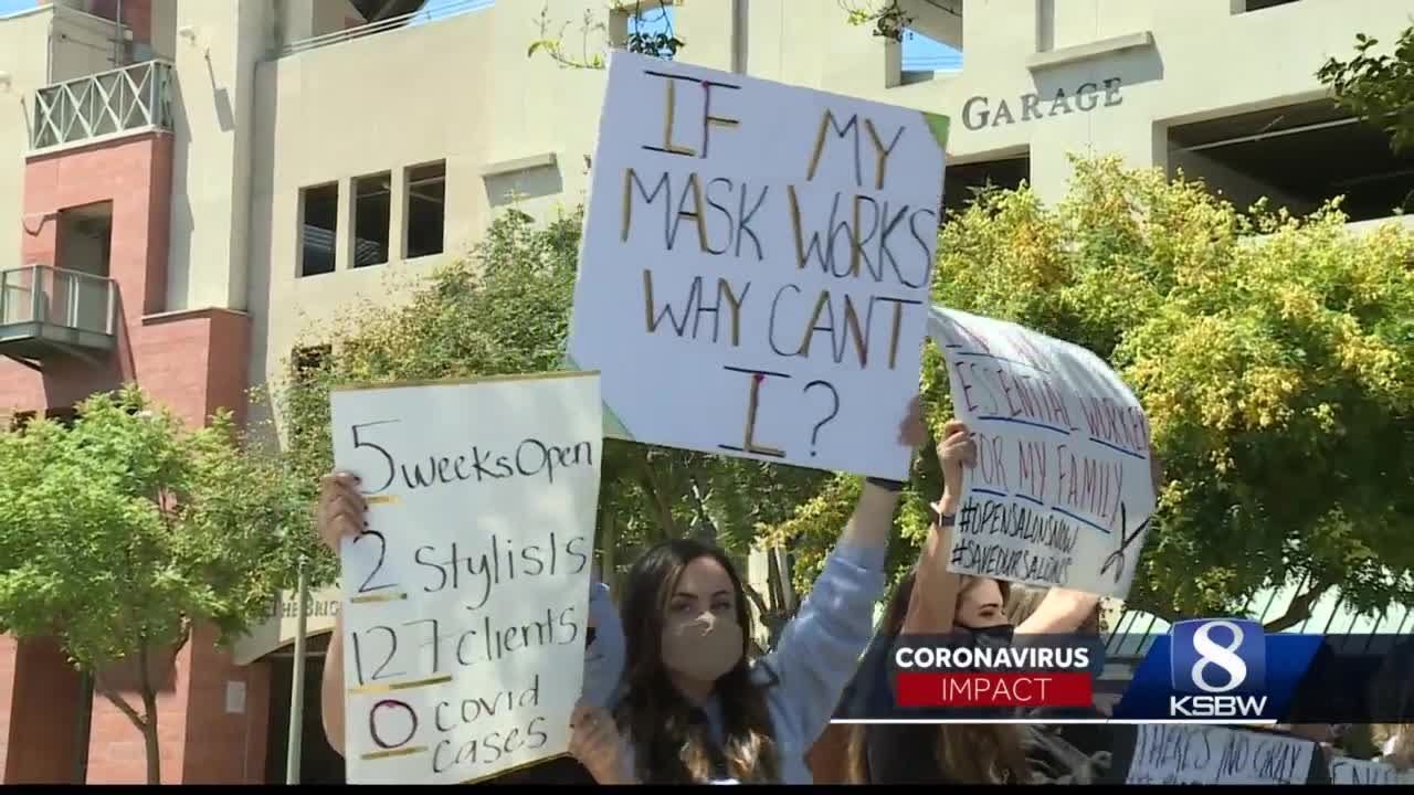 Hair salon owners and stylists calling to be recategorized as an essential service YouTube