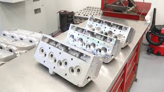 Machining High Output Cylinder Heads for Racing in 5-axis