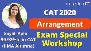 CAT 2020 Arrangement  Live By Sayali ma'am