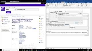 Citing from Galileo Using References in Word (Method 2)