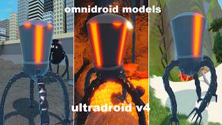 How to get ULTRADROID V4 BADGE and ULTRADROID V4 MORPH in OMNIDROID MODELS ROBLOX NEW UPDATE! screenshot 1