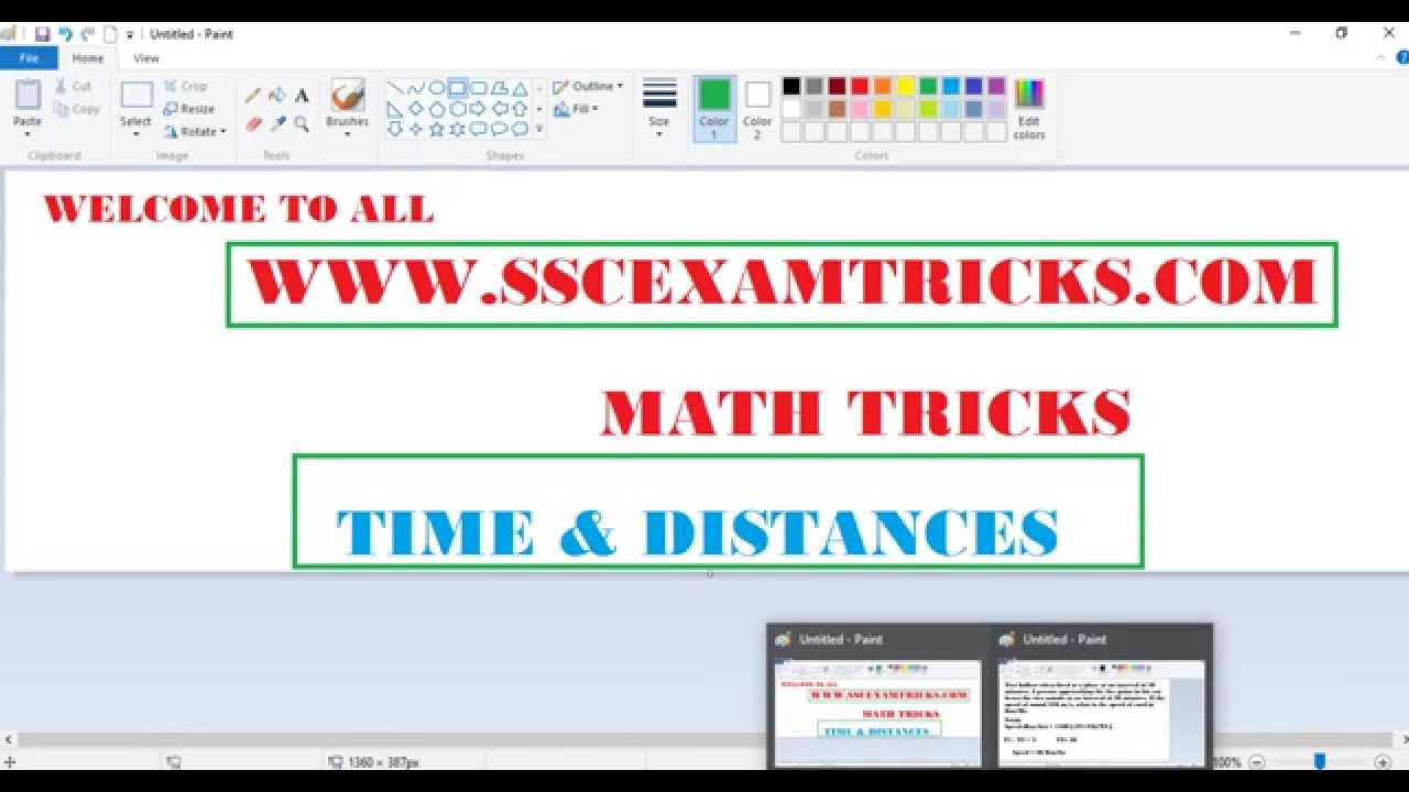 Time & Distance Math Shortcut Tricks Solve questions in 4-5 seconds ...