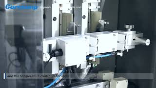 Fully automatic double-lane powder packaging machine for medicine powder/probiotics