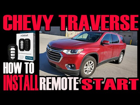 CHEVY TRAVERSE -- HOW TO INSTALL REMOTE START CM900 AND T HARNESS