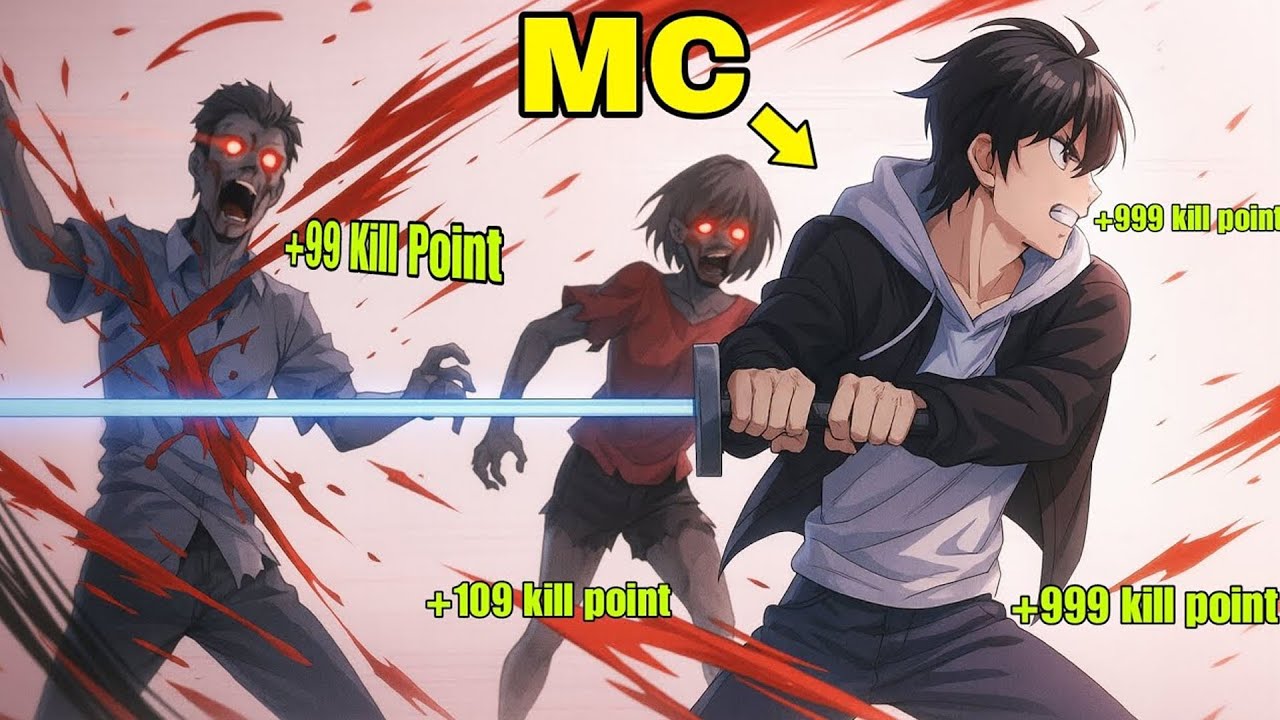 Zombie Kill Points System Turns MC Into a Survival Genius | MANHWA RECAP