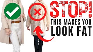 5 Style Mistakes That Make You Look Large 