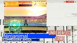 Commodore Amiga  Ninjanimal  unreleased game