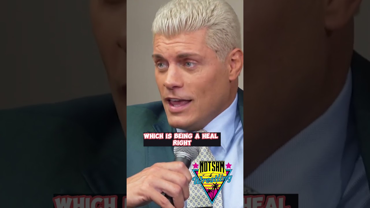 CODY RHODES  Explains NOT on Turning HEEL in AEW