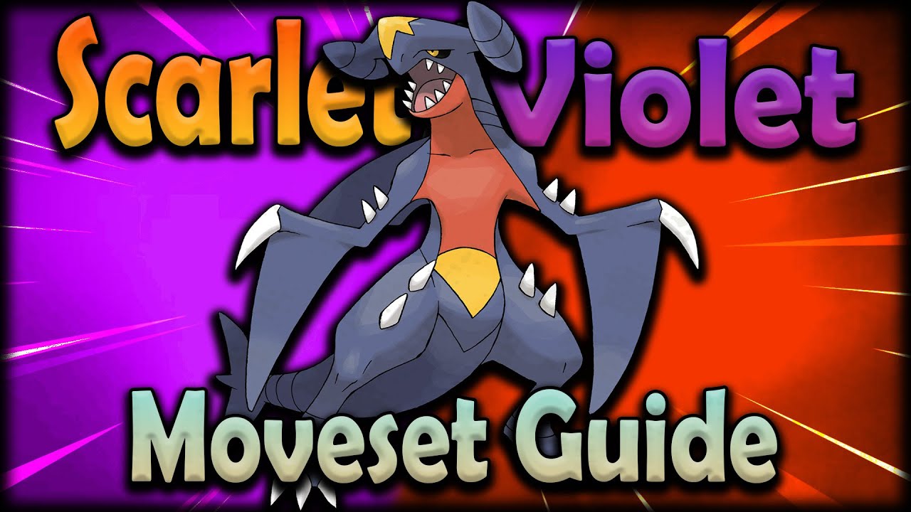 How to use Garchomp! Garchomp Moveset Guide! Pokemon Scarlet and Violet