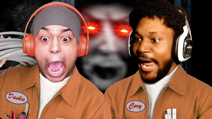 ME AND CORY TRY REPAIRING A HAUNTED HOUSE! WE DEAD...
