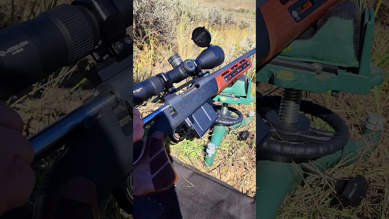 3 4 Mile Shot Bergara Bolt Action Rifle