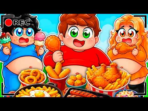 Jugamos un SIMULADOR de COMIDA EXTREMO en Roblox!