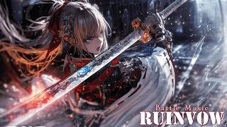 【作業用BGM】戦闘BGM Epic Battle Music/Rock Background Music『Ruinvow』