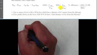 Lever Problem 1 Video