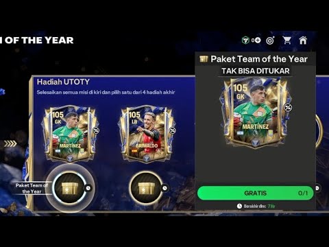 Claim Martinez UTOTY in FC Mobile 25