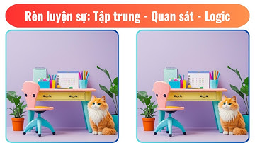 Đố vui | Thử tài tinh mắt, tìm 2 điểm khác biệt trong bức tranh | P13