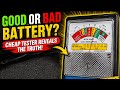 HOW TO CHECK CAR Battery? Cheap Tester for beginners 