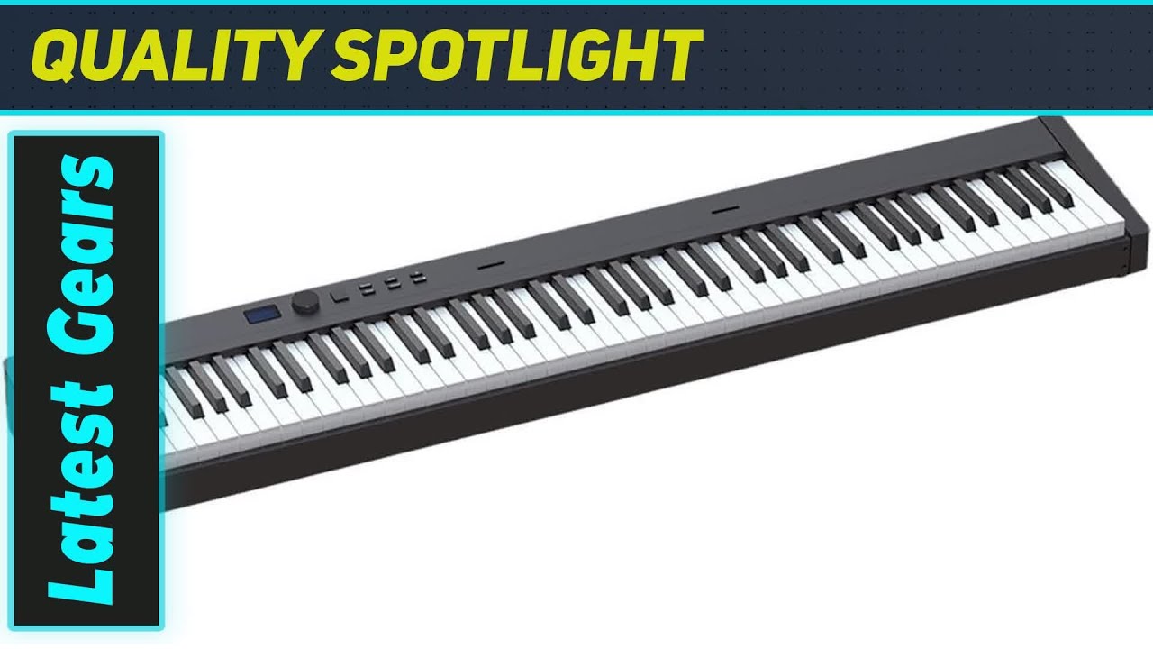 VENEKA 88-Key Heavy Hammer: Best Portable Electric Piano for Beginners?