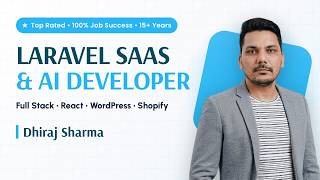 Full Stack Laravel SaaS & AI Developer | React, WordPress, Shopify