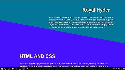 Skew background  using HTML AND CSS